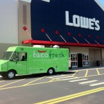 Taco Fresh Truck at a Corporate Event at Lowe's